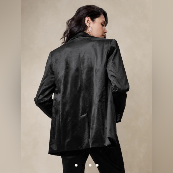 VELVET BOYFRIEND BLAZER Black Goth size 6 New Without tags Sexy Matrix - Picture 3 of 14